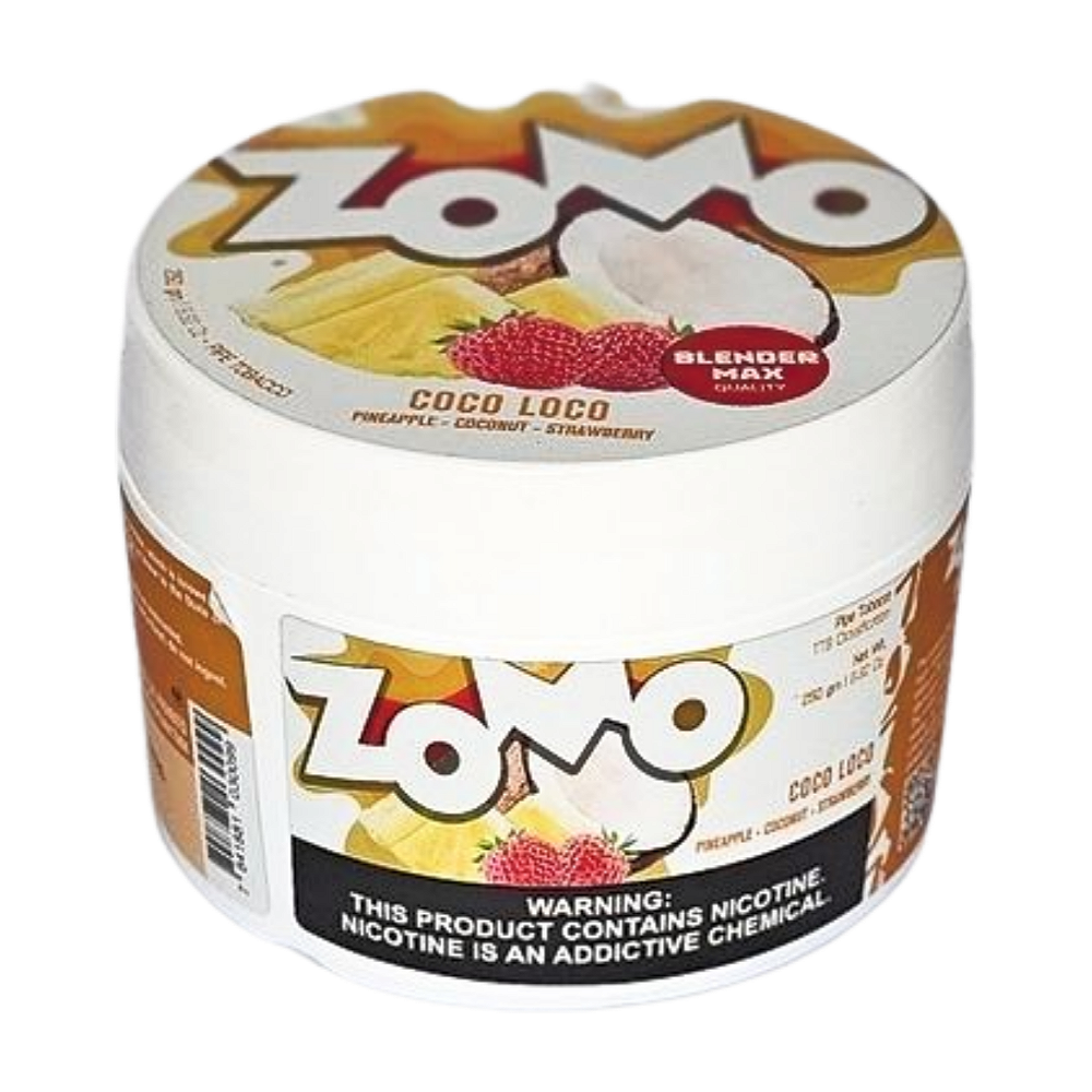 Essência Premium Zomo Coco Loco 250g - Tabacaria Arahat e Presentes