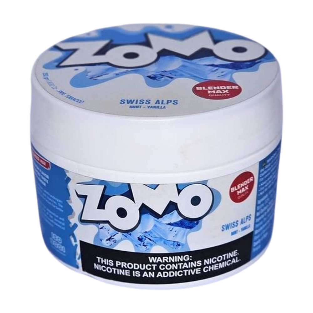 Essência Premium Zomo Swiss Alps 250g - Tabacaria Arahat e Presentes