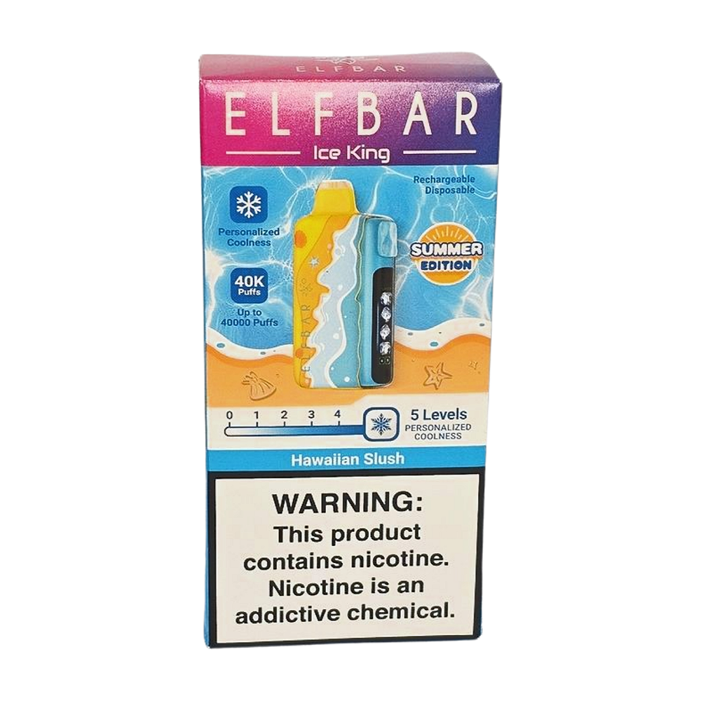 elfbar pods hawaiian Pod Descartavel Ice King - Slush Best pre filled vape pods disposable aurora blue paint Flavour:Blackcurrant Aniseed Elfbar | Vapes &