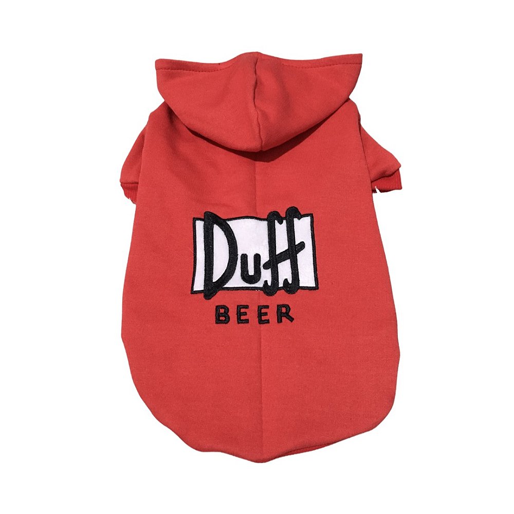 Moletom Pet Duff Beer - Cinco Amigos Pet - a loja on-line para quem ama  pet, assim como nós! 🐾🧡