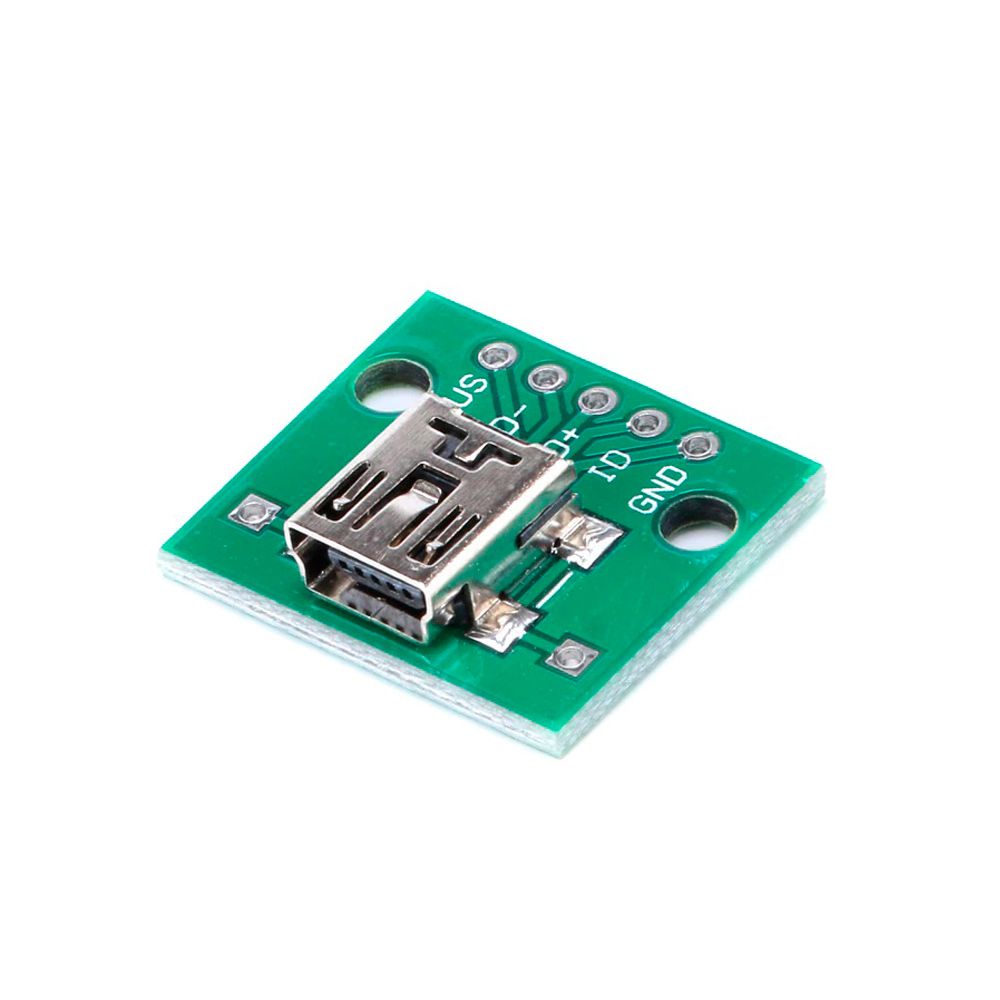 Adaptador Conector Mini USB Fêmea para DIP 2.54mm - MasterWalker Shop ...