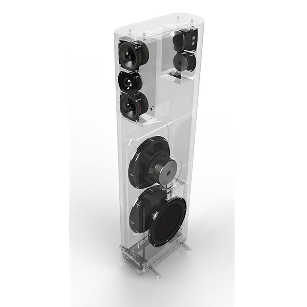 Definitive Technology BP8060ST Par de caixas Torre Bipolar com sub