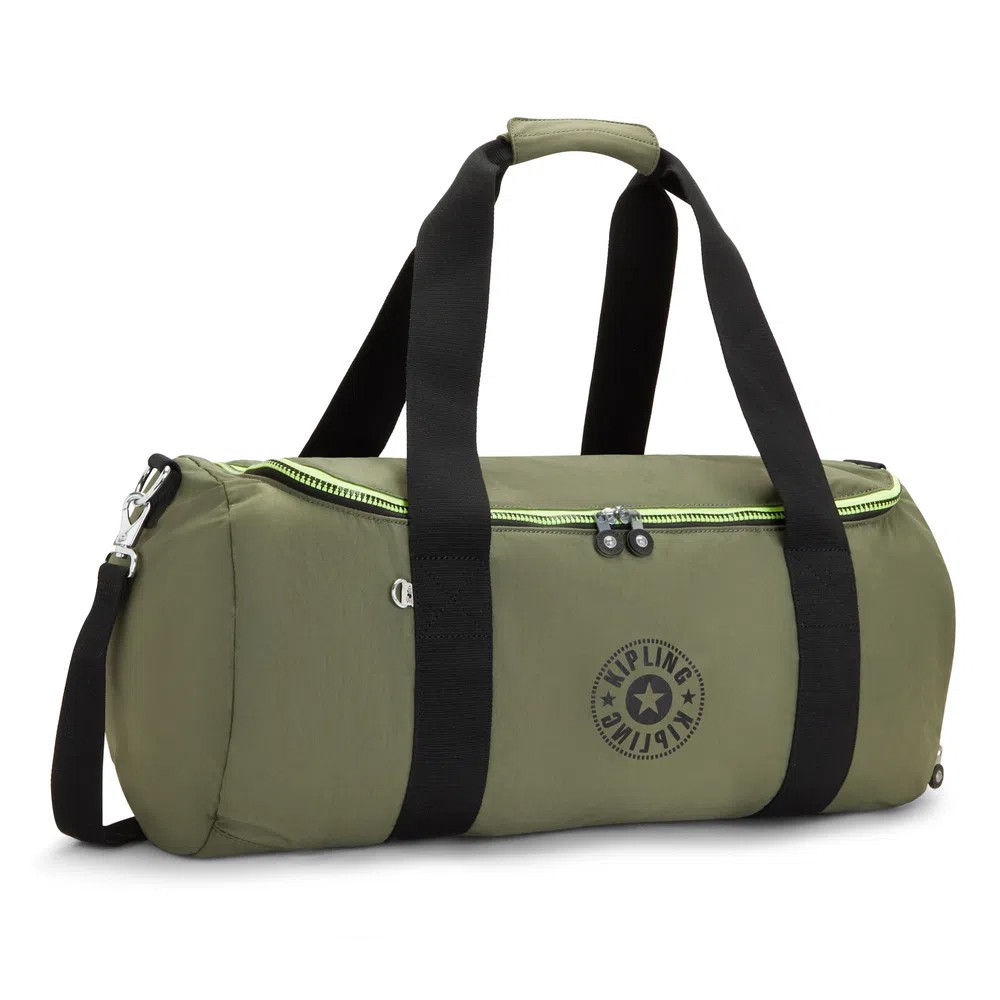 Bolsa Sacola de Viagem Kipling Argus Pequena Verde - Viajante Moderno