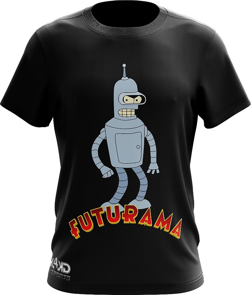 Camiseta - Futurama Bender - Geek 4 Geek - Loja da Camiseta - Camisetas  Personalizadas