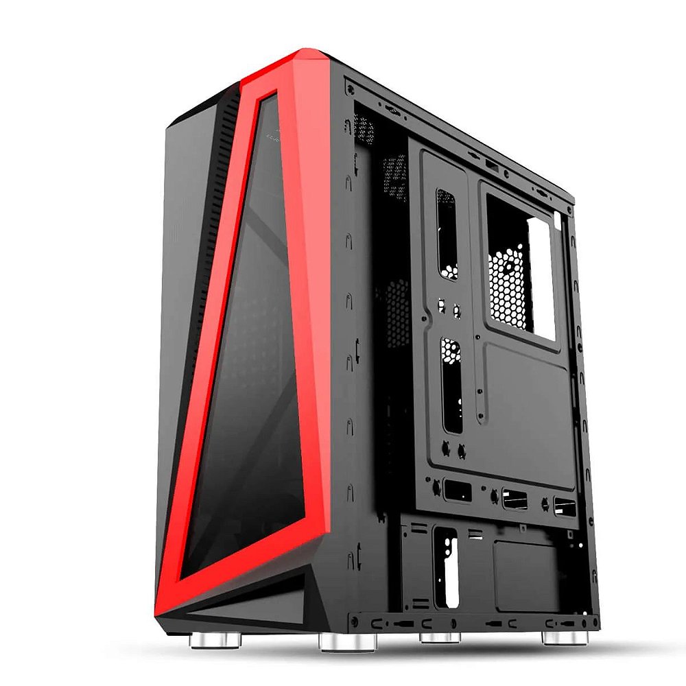 Gabinete Gamer BlueCase BG-040 RGB Vidro Mid Tower USB 3.0 - Blue Sky ...