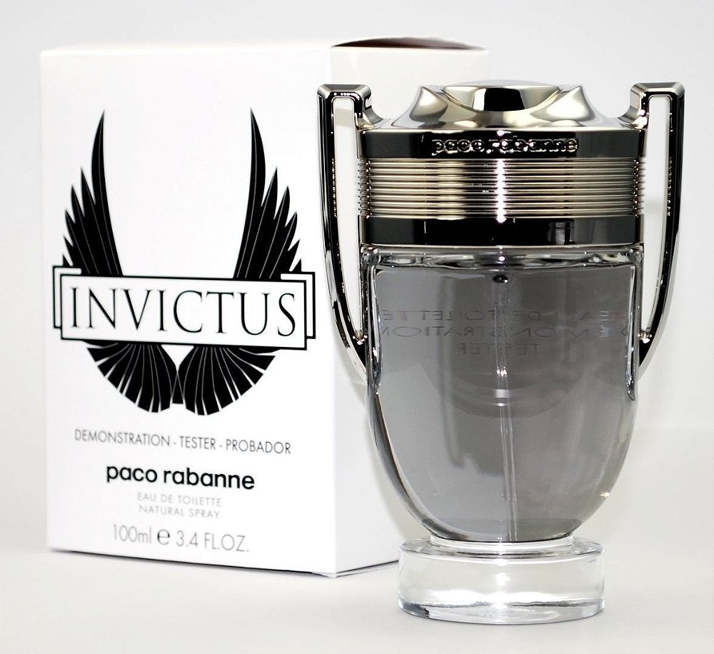 Perfume Invictus Tester Paco Rabanne - Original Com Garantia - Perfume  Importado Original | Loja Online em Promoção