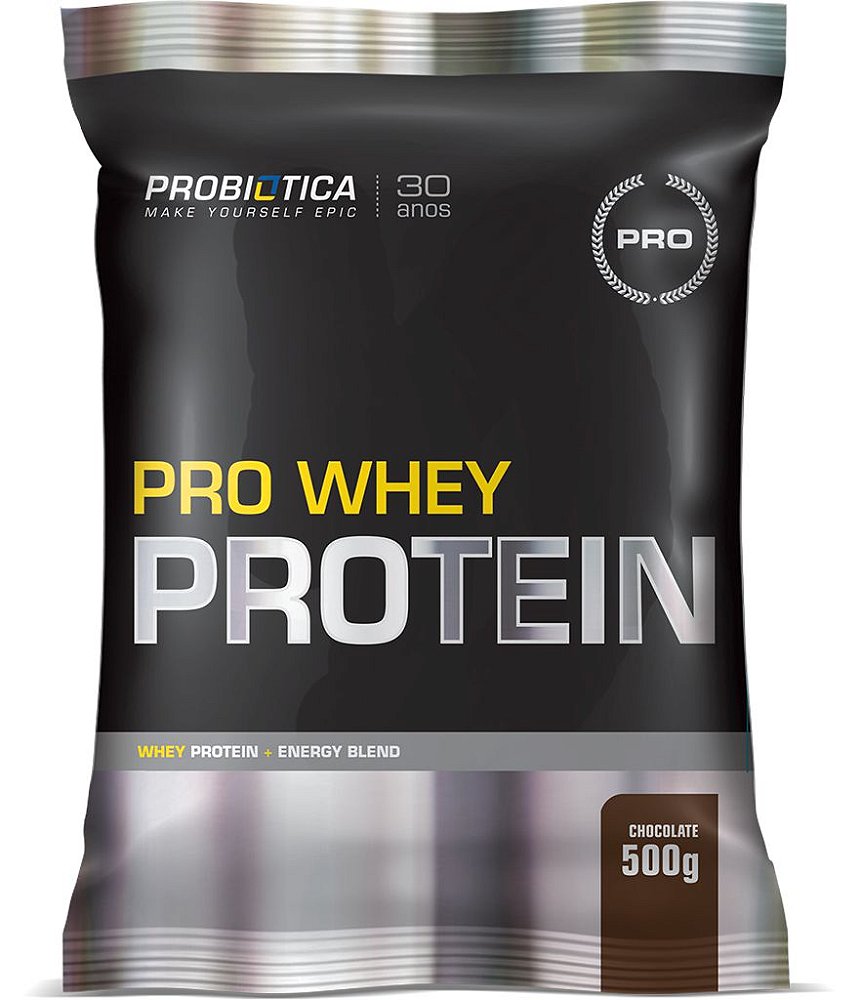 Pro Whey Protein 500g - Probiotica - Nocaute Suplementos | Força e Saúde