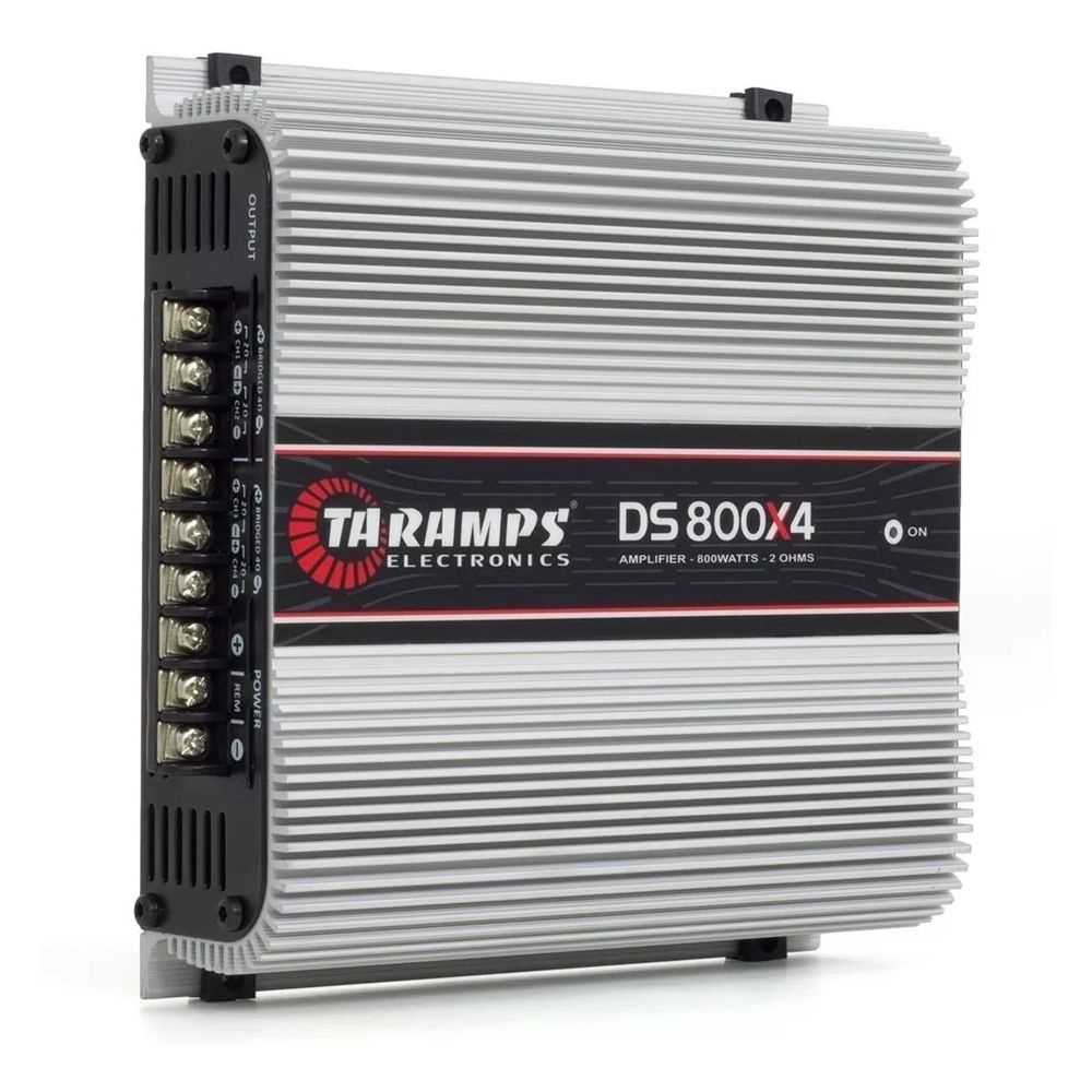 Amplificador Class D DS 800X2 WATTS 2 OHMS Taramps Auto Equip