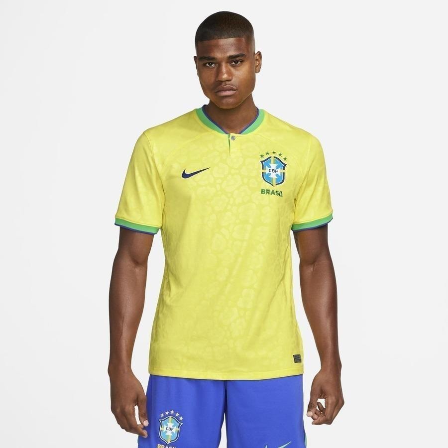 Camisa do Brasil Nike Torcedor Pro I 22/23 - Masculina - Amarela - CH Prime  Sports