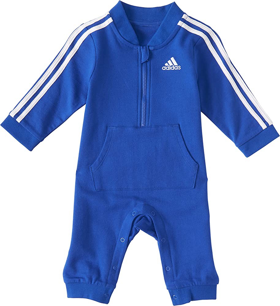 Macacão Adidas azul baby - Mama Raposita