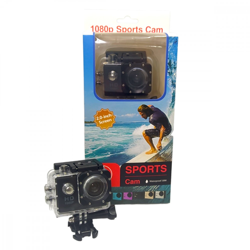 Câmera Sports Cam 1080p AL-S280 - Cyber Vision Tecnologia