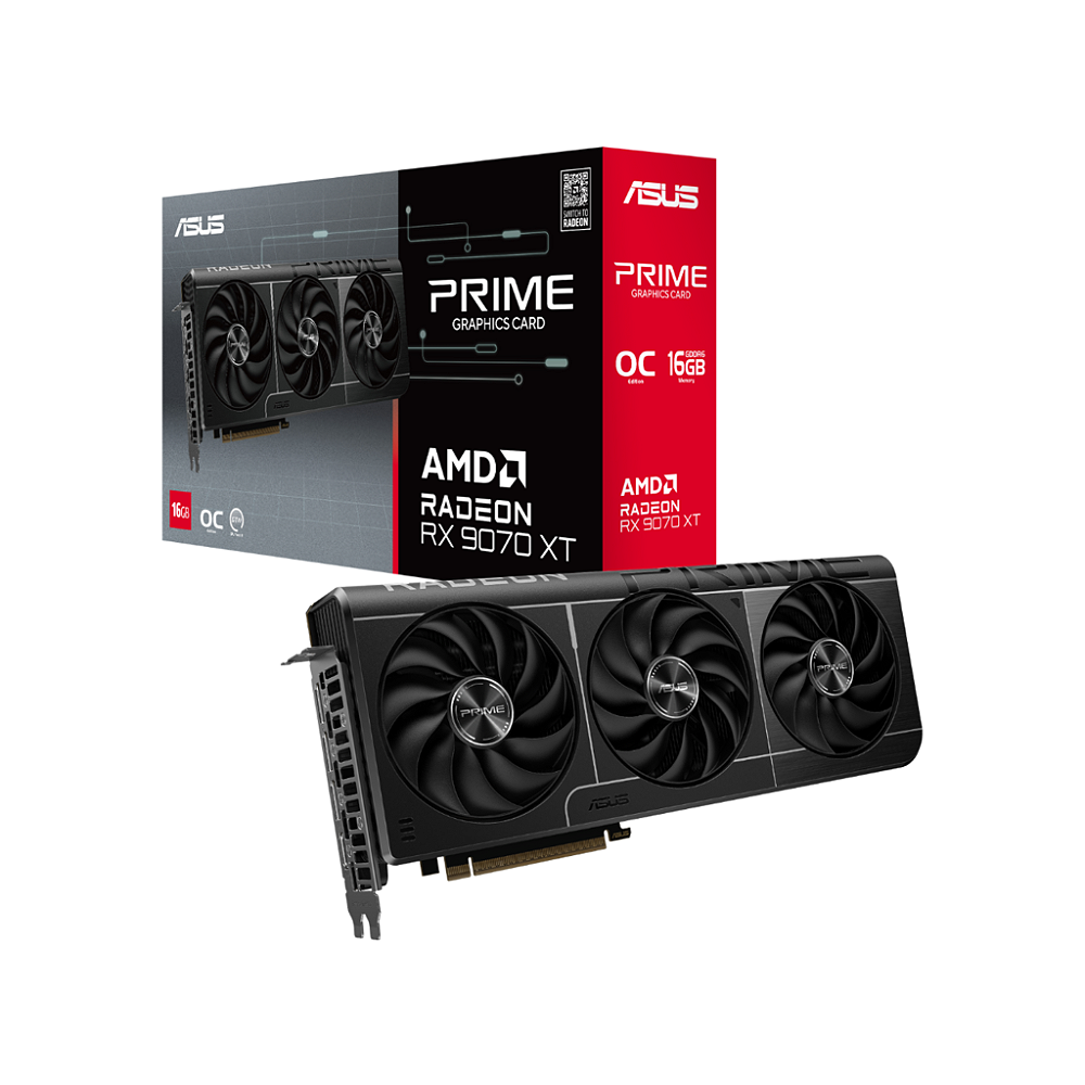 ASUS Prime Radeon RX 9070 XT OC 16GB