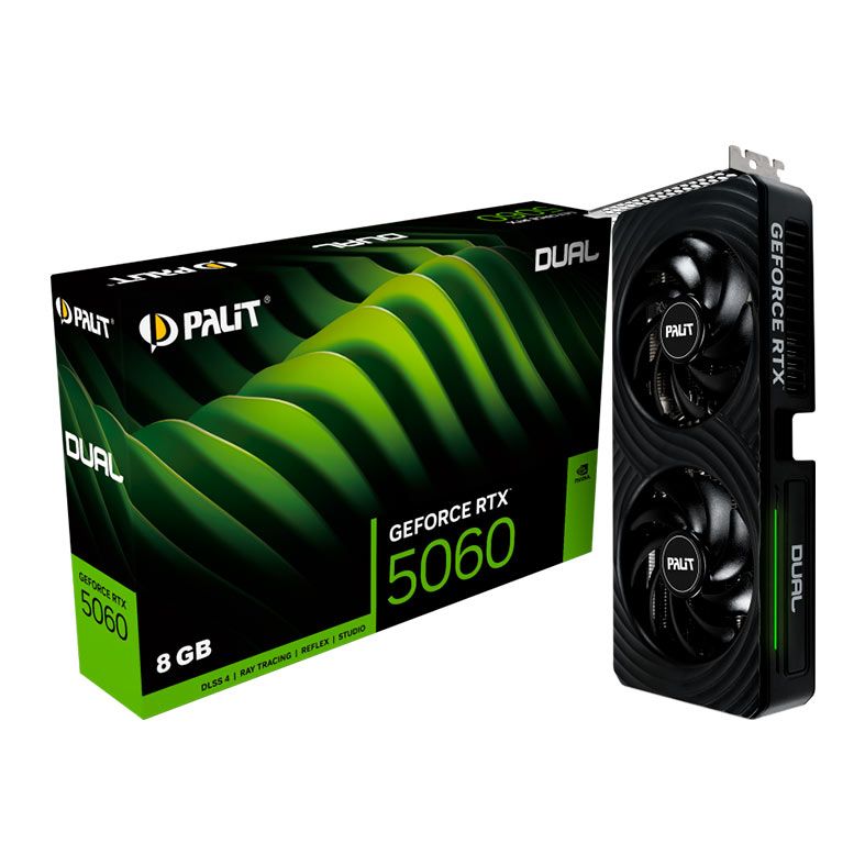 Placa de Video Palit GeForce RTX 5060 Dual