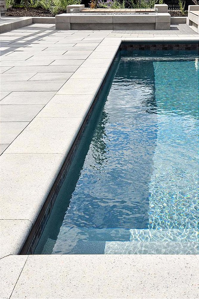 Borda de Piscina Reta Boleada 50×30 - Gênesis Bordas de Piscinas, Pisos ...