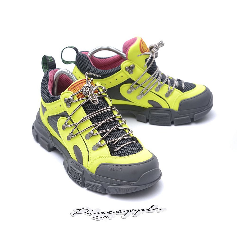 gucci flashtrek yellow
