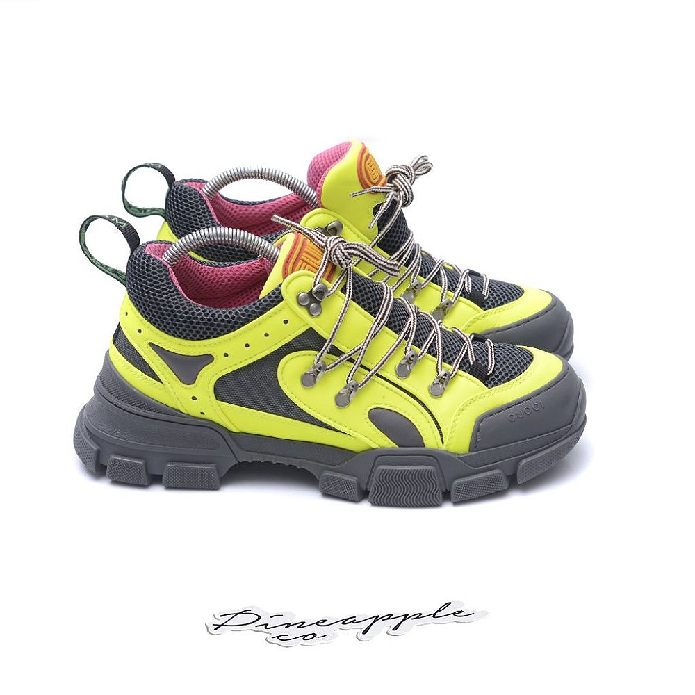 gucci flashtrek yellow
