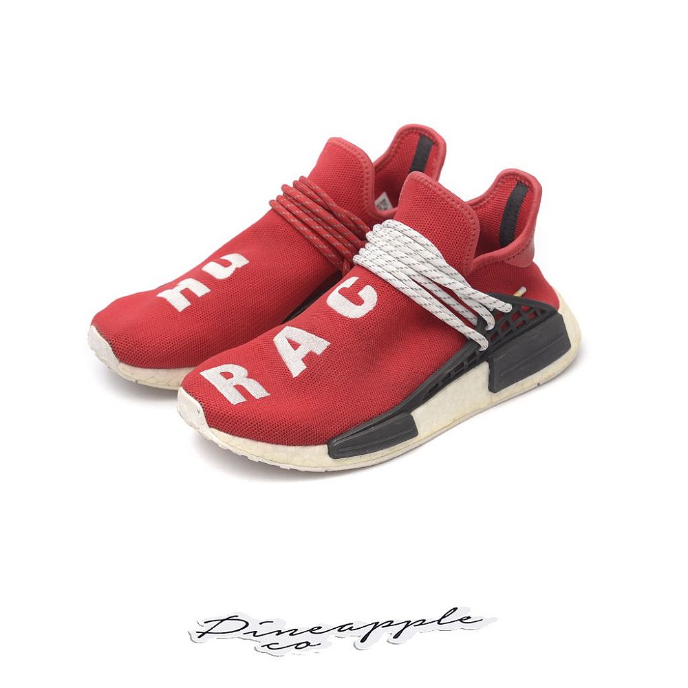 adidas human race homme marron