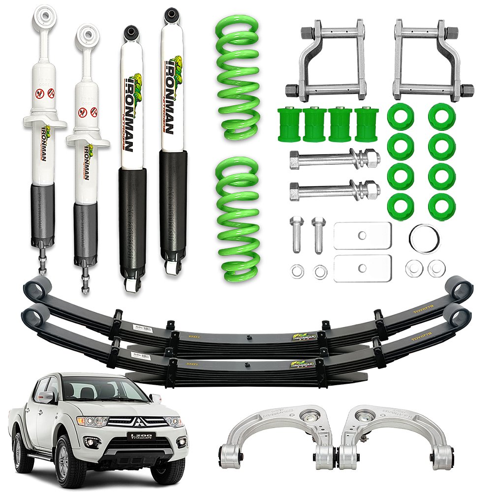 Suspensão IronMan NitroGás Full para Mitsubishi L200 Triton 09 a 24 - 4x4  Store Brasil