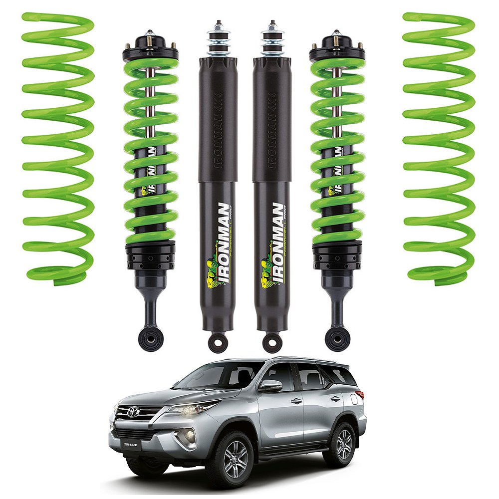 Kit Suspensão IronMan Foam Cell para Toyota SW4 2016 a 2024+ - 4x4