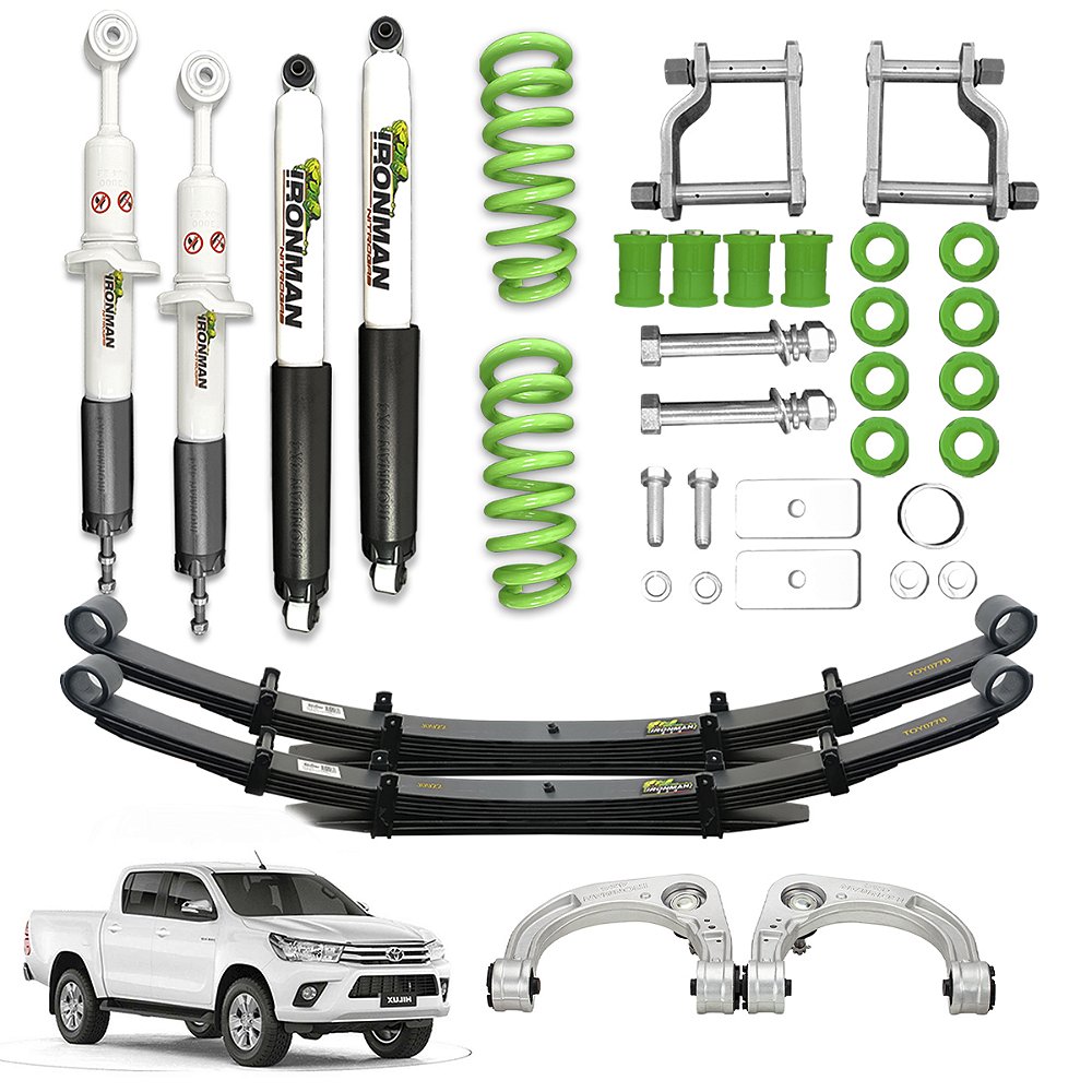 Kit Suspensão IronMan NitroGás Full para Toyota Hilux 2016 a 2024 - 4x4  Store Brasil