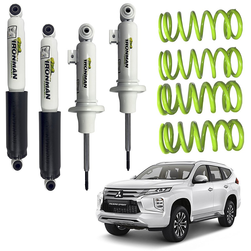 Kit Suspensão Ironman FoamCell Pajero Sport 2020 em diante 4x4