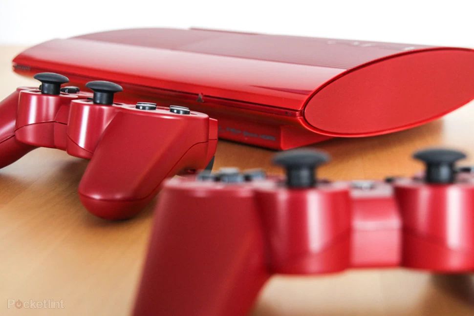 Console PlayStation 3 Super Slim Vermelho 500GB Sony Loja Sport Games