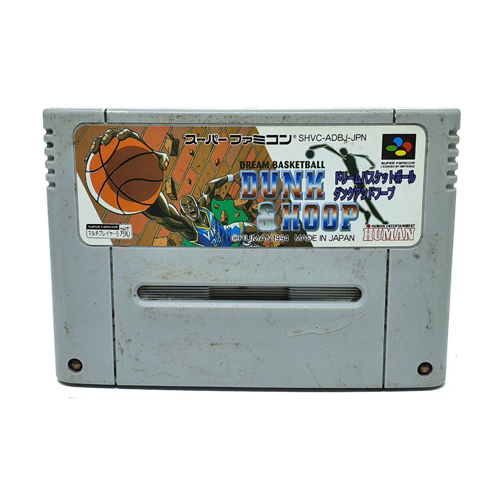 Jogo Dream Basketball Dunk Hoop SNES Loja Sport Games