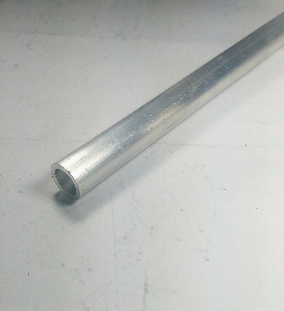 Tubo redondo alumínio 1/2" x 1,00mm = 12,70mm X 1,00mm - Alumínio Alure