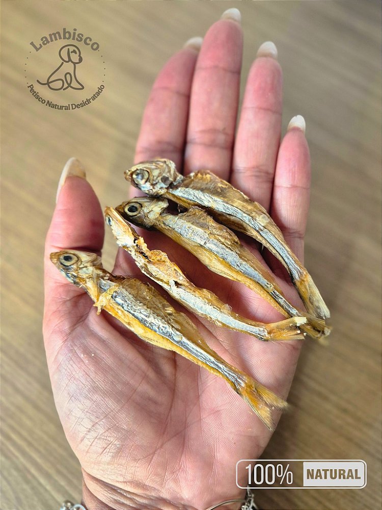 Petisco natural Lambisco de manjuba