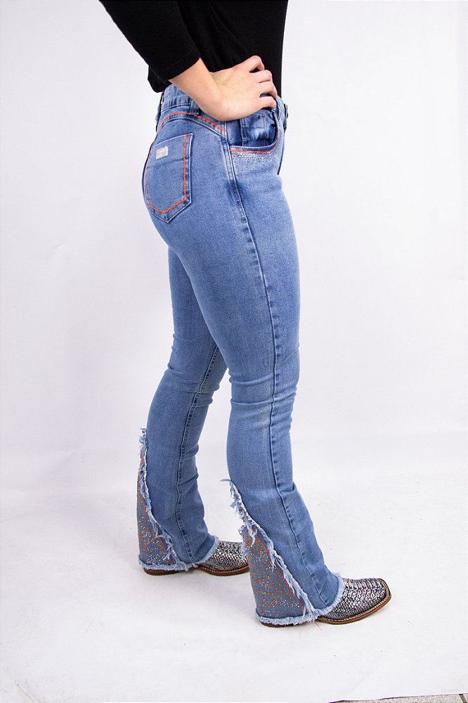 Calca Zenz CalÃ§a Zenz Western Milano Jeans Calça Feminina Country