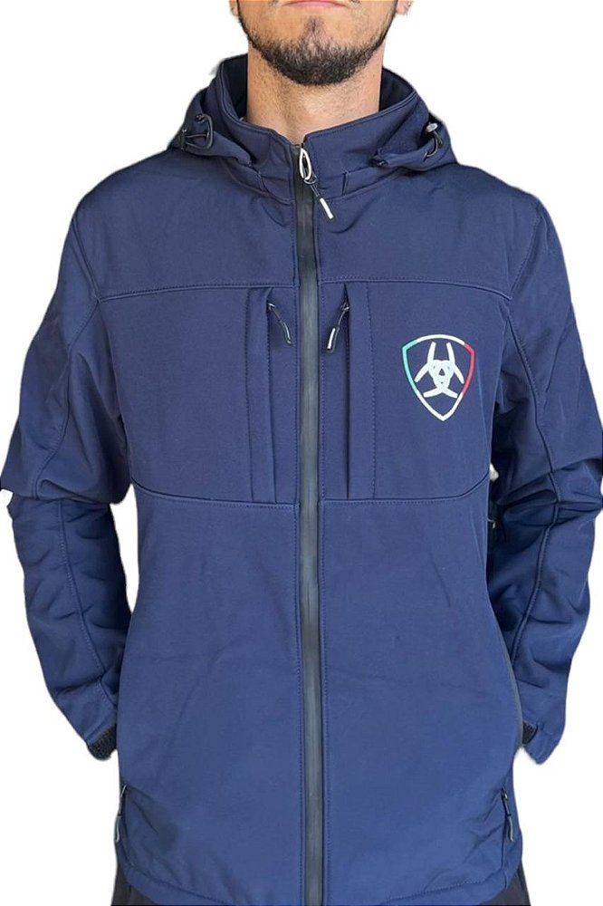 Jaqueta Masculina Ariat Neoprene Marinho México Comercial Fayad