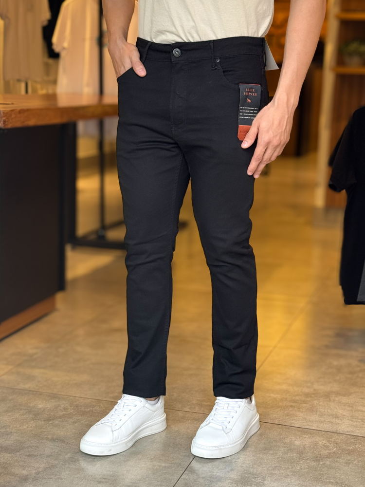 Black Jeans CalÃ§a Jean Skinny Calça Jeans Acostamento Skinny