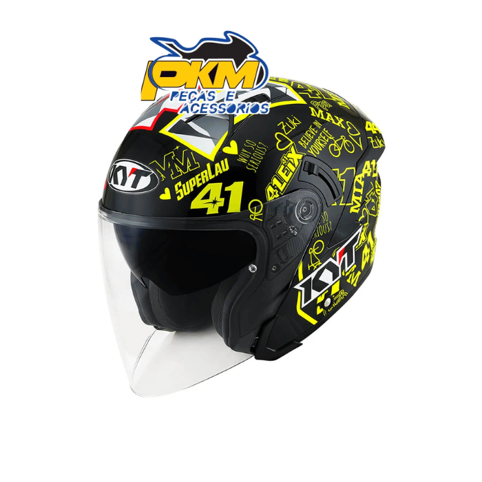 Capacete Kyt Nz-Race Espargaro Replica 2021 - PKM PEÇAS