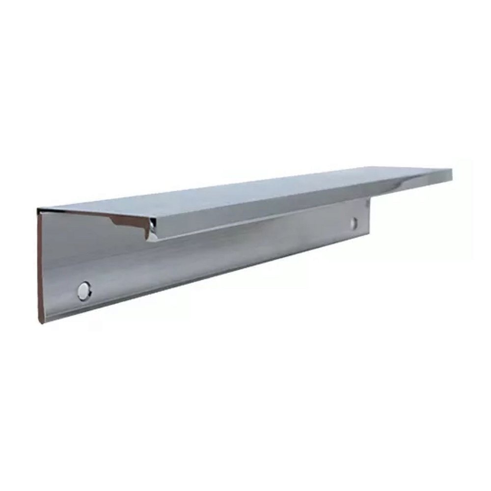 PUXADOR P/ MÓVEIS SOTTILE 160 MM ZEN CROMADO SOBREPOR - Portaberta
