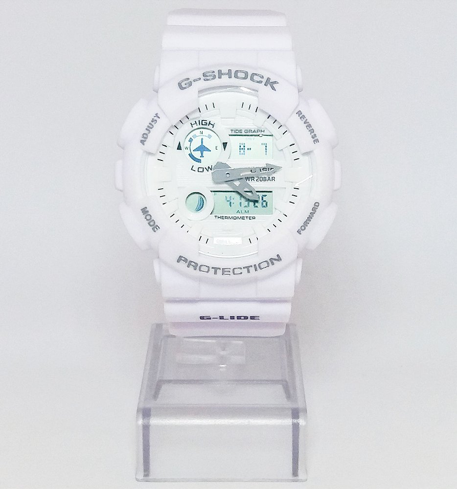 Relógio G-Shock Branco Fosco - VS110 - Views Store