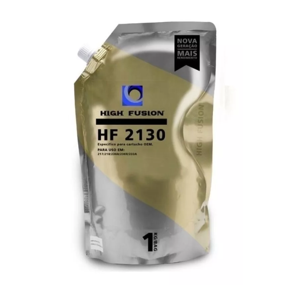 Pó de Toner High Fusion HF2130 Compatível HP Bag 1kg - Import Laser