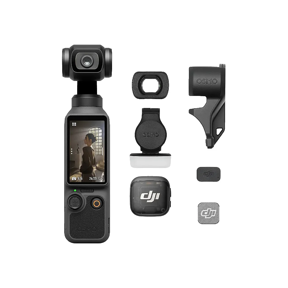 Câmera Dji Osmo Pocket 4 Creator Combo - Câmeras Profissionais de