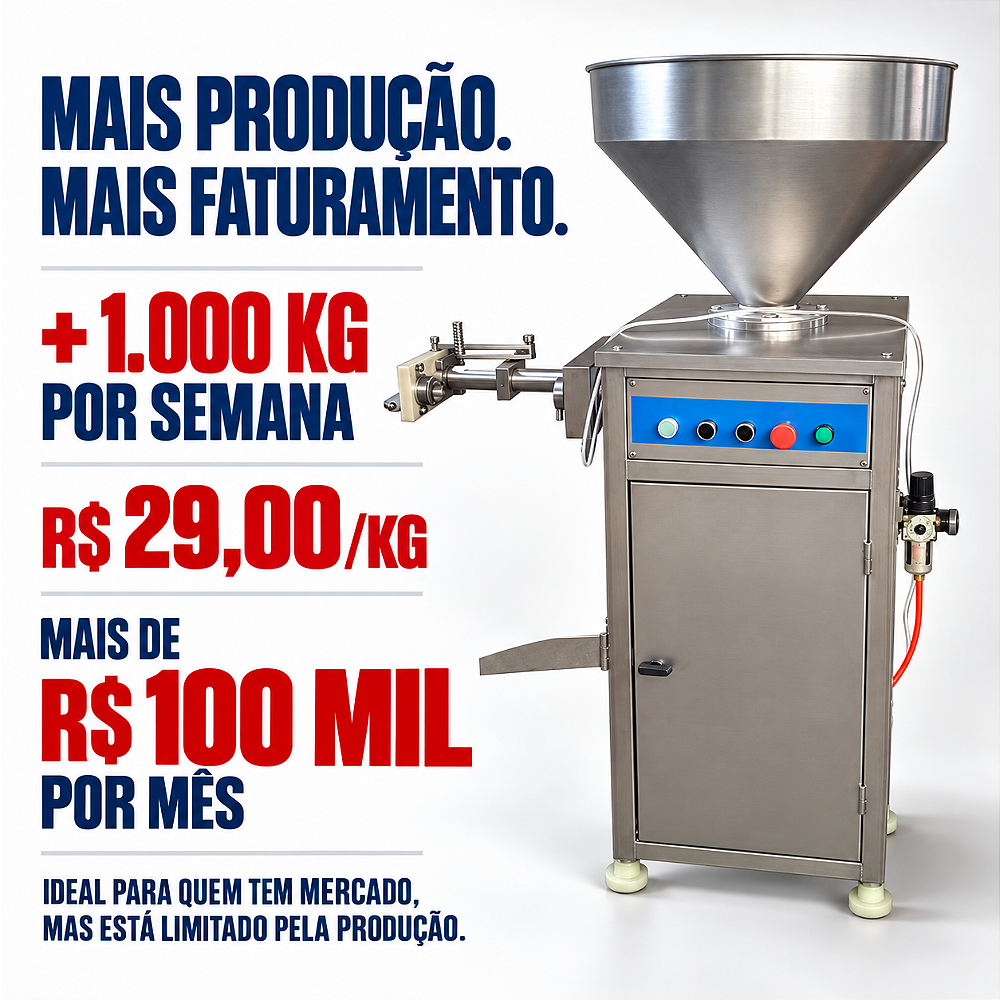 Mais produção e mais faturamento com a ensacadeira EAS-50 Sebem: mil quilos a mais por semana