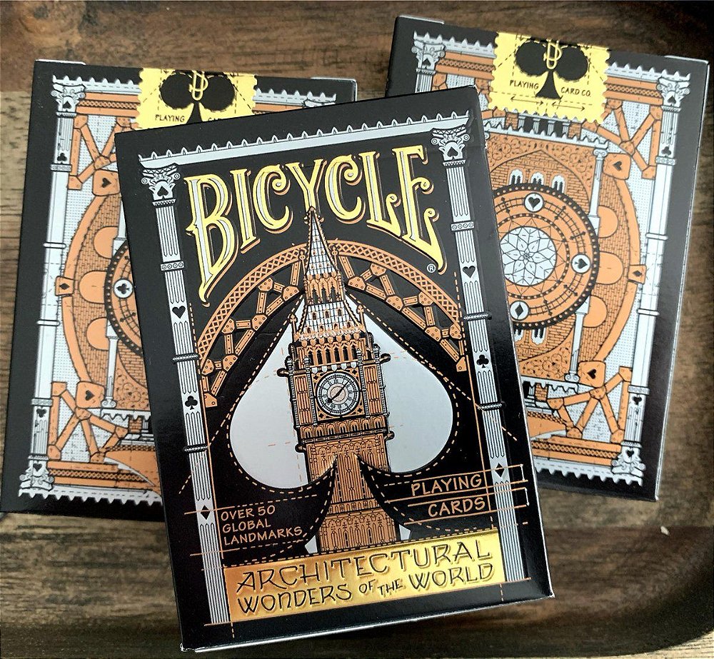 Baralho Bicycle Architectural Wonders of the World On