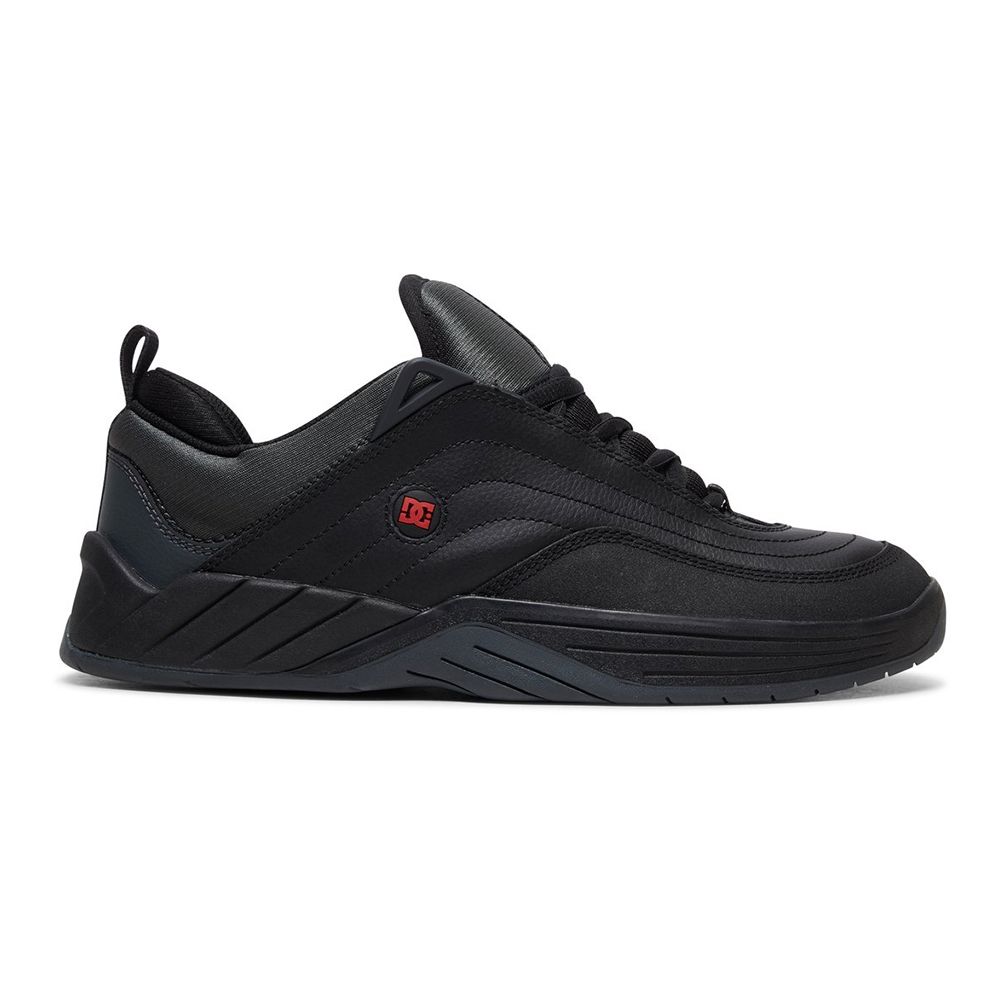 Tênis DC Shoes Williams Slim Masculino Preto/Vermelho Radical Place