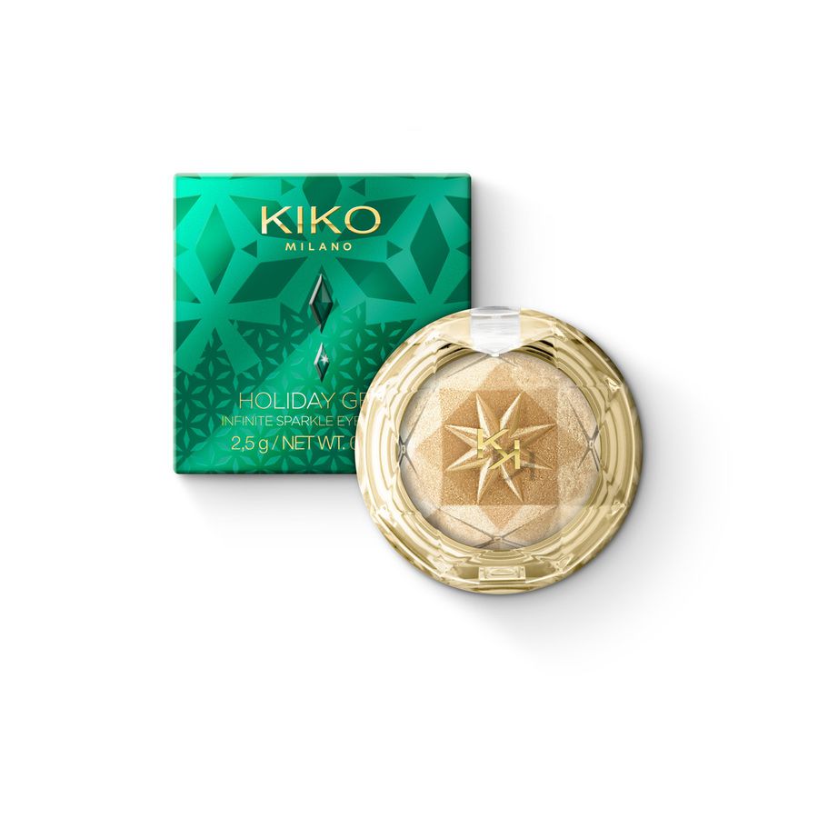 Sombra Kiko - 01 Champagne Diamond - Loja VM - Maquiagens Importadas
