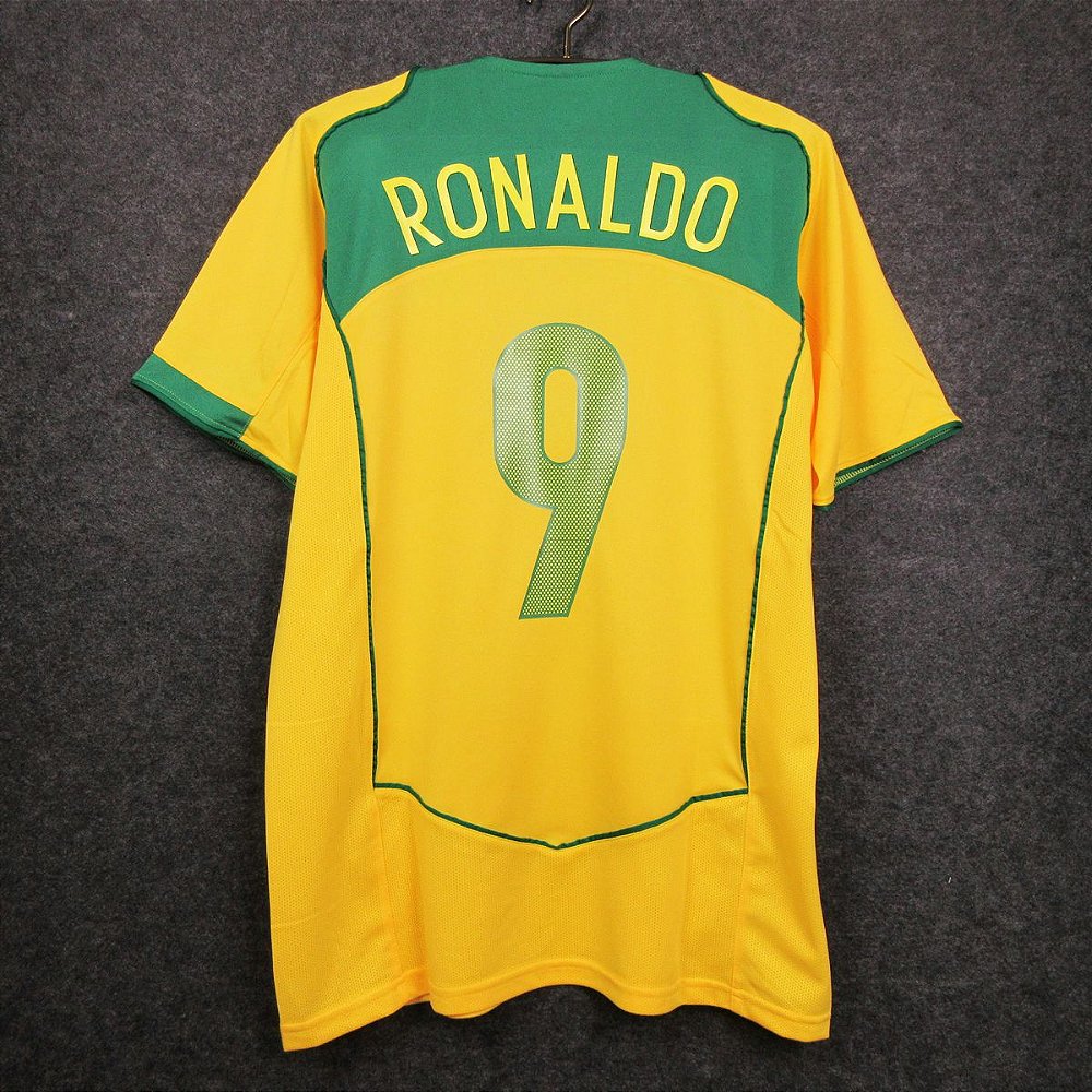 Camisa Brasil 2004 (Home-Uniforme 1) - ACERVO DAS CAMISAS