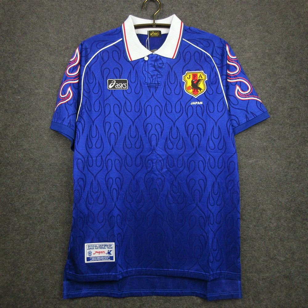 Camisa Japão 1998 (Home-Uniforme 1) - Copa do Mundo - ACERVO DAS CAMISAS