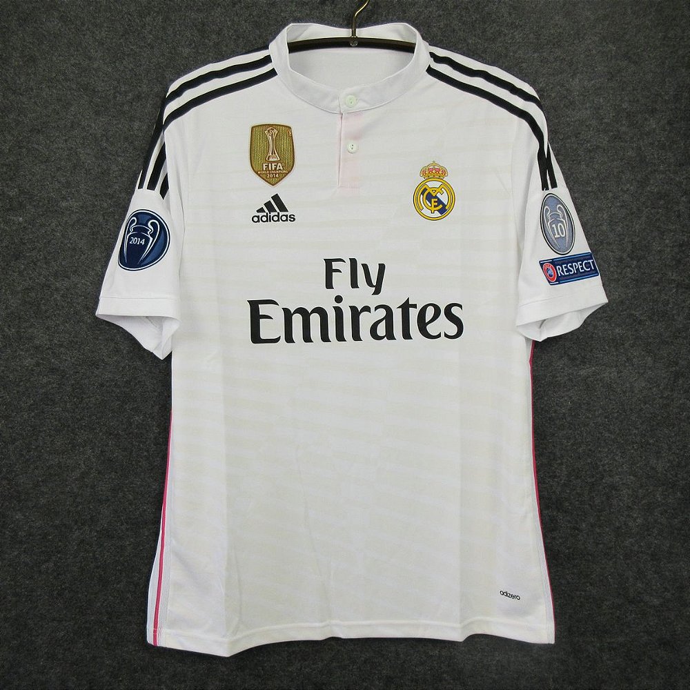 Camisa Real Madrid 20142015 (HomeUniforme 1) ACERVO