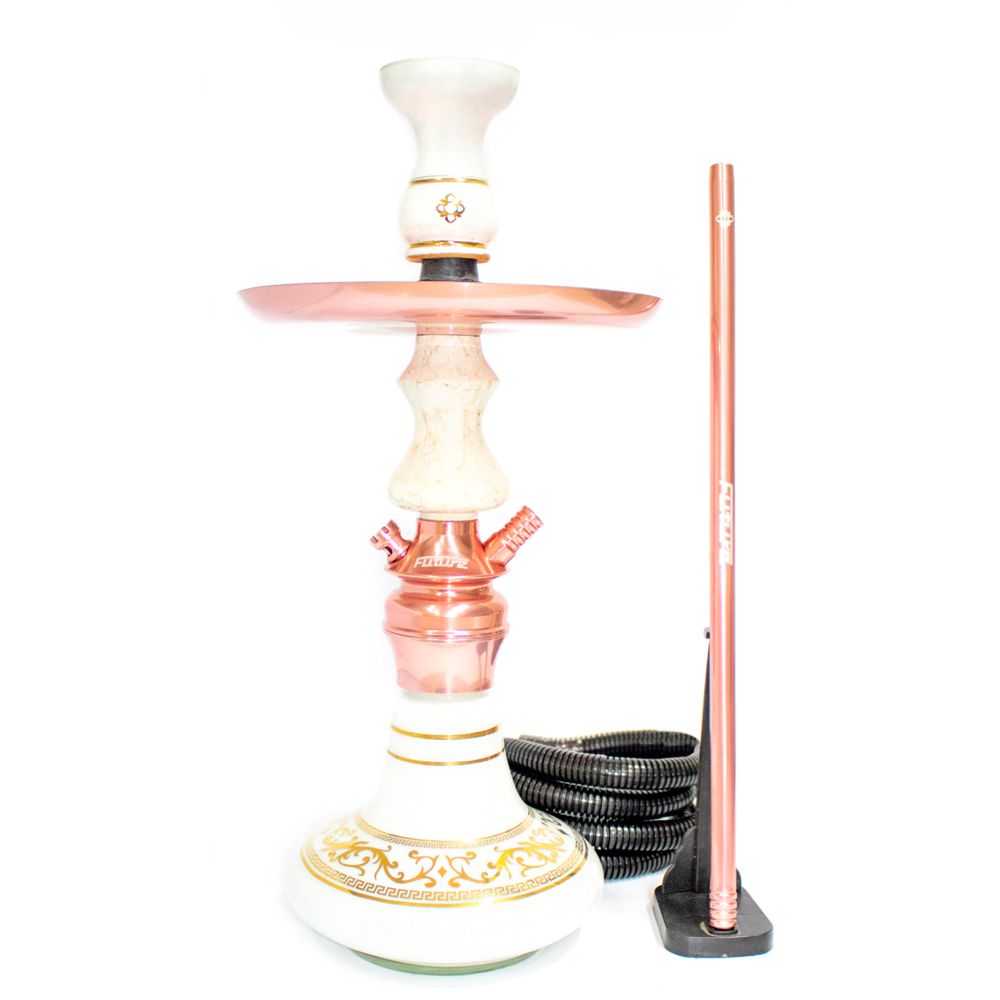 Narguile Amazon Hookah Future Prime Rose/Boticino/Branco Zagabria