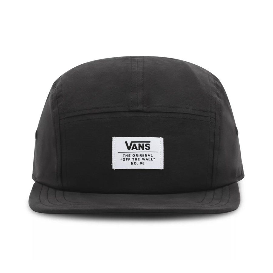 BONÉ VANS 5 PANEL FULLERTON CAMPER - BLACK - JD Skate Shop
