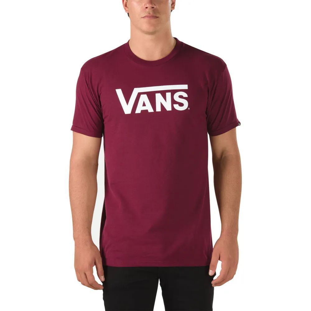 camiseta vans classic preta
