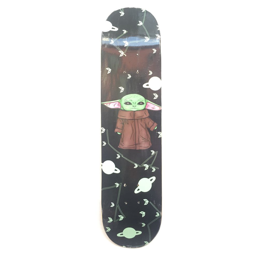 skateboard baby yoda