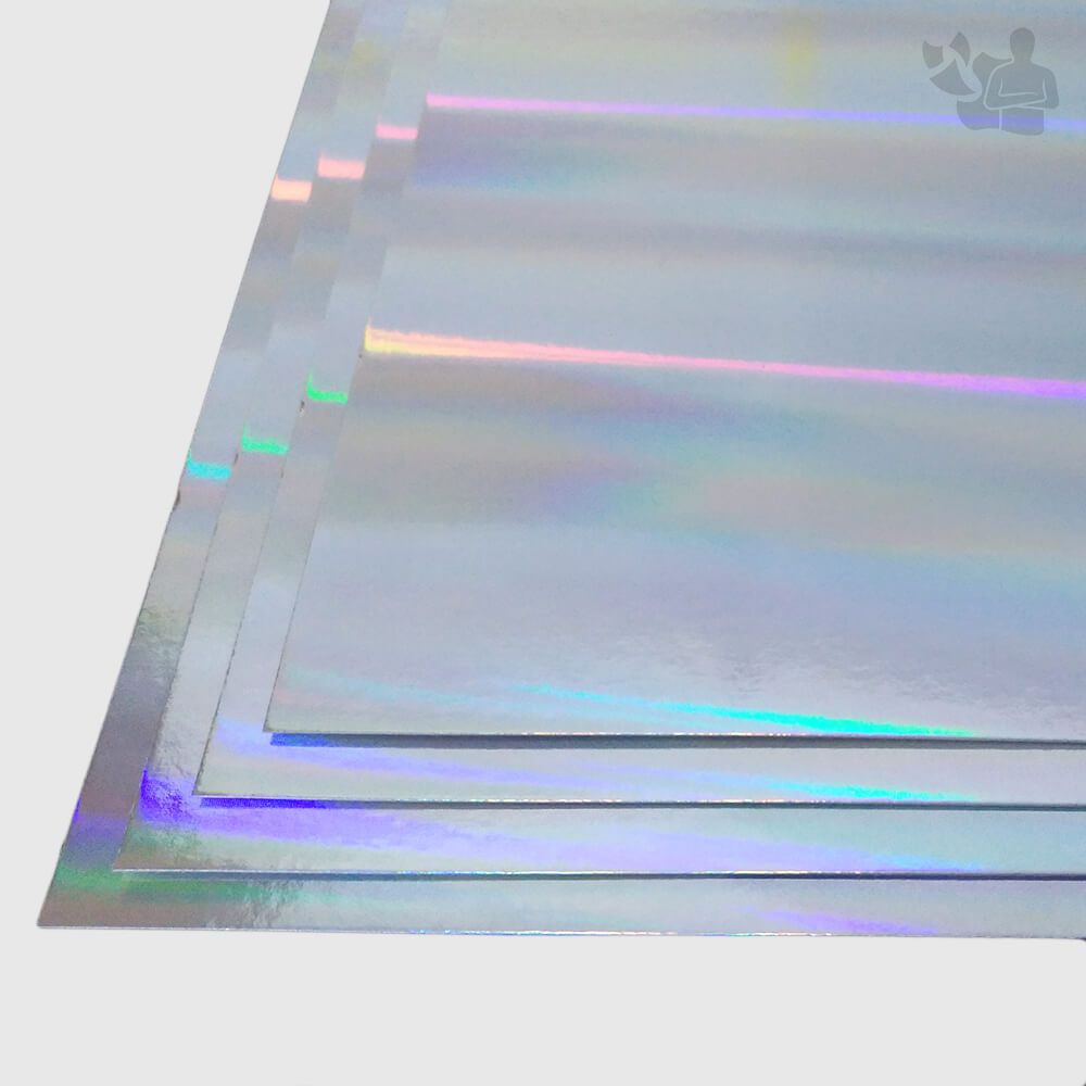 Papel Lamicote Holográfico Pilares De Luz g A SupperPapel anos