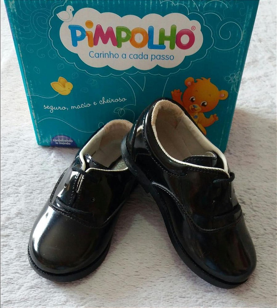 sapato social infantil masculino preto